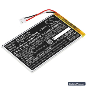 Swing Caddie SC300 Replacement Battery, 3.7V, 4750mAh, Li-Polymer 1