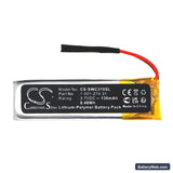 Sony WI-C600N Replacement Battery, 3.7V, 130mAh, Li-Polymer 3