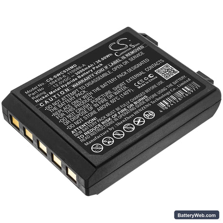 Artema Cardio AID 100 Replacement Battery, 12V, 3000mAh, Ni-MH 1