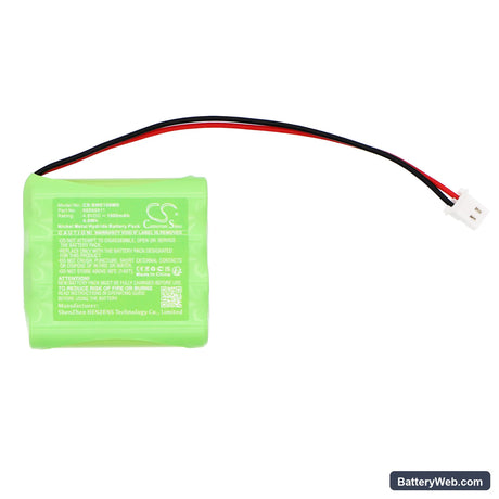 SCHWA ECO 2 Replacement Battery, 4.8V, 1000mAh, Ni-MH 3