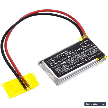 Sony WF-XB700 Charging Case Replacement Battery, 3.7V, 220mAh, Li-Polymer 1