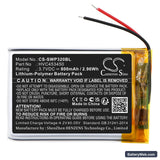 Stripe WisePad 3 Replacement Battery, 3.7V, 800mAh, Li-Polymer 3