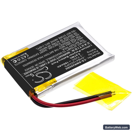 Sony SmartWatch 2 Replacement Battery, 3.7V, 180mAh, Li-Polymer 2