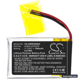 Sony SmartWatch 2 Replacement Battery, 3.7V, 180mAh, Li-Polymer 3