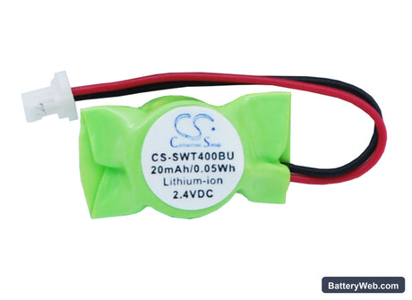 Symbol WT4000 Replacement Battery, 2.4V, 20mAh, Ni-MH 5
