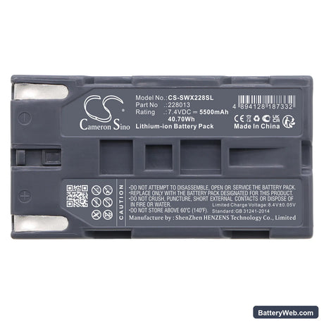 Softing IT WireXpert Replacement Battery, 7.4V, 5500mAh, Li-ion 5