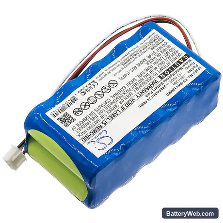 Smiths SY-1200 Replacement Battery, 12V, 2000mAh, Ni-MH 2