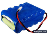 Smiths WZ50C2 Replacement Battery, 12V, 1600mAh, Ni-MH 3