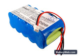Smiths WZ50F6 Replacement Battery, 12V, 2000mAh, Ni-MH 1