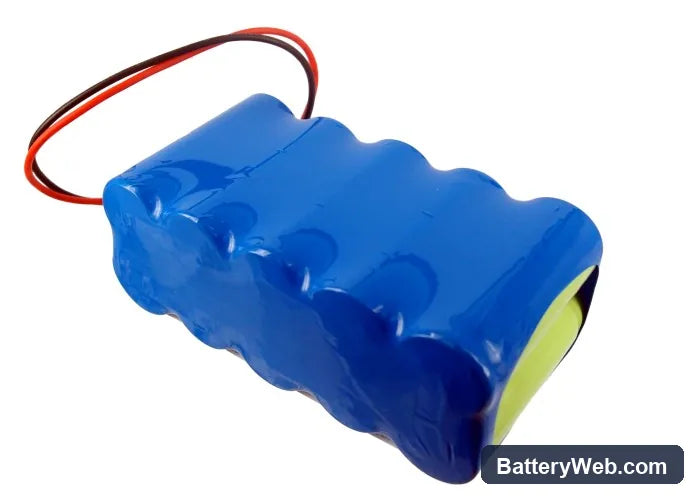 Smiths WZ50F6 Replacement Battery, 12V, 2000mAh, Ni-MH 3
