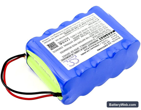 Smiths Corporation TOP-5300 Replacement Battery, 12V, 2000mAh, Ni-MH 2