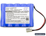 Smiths Corporation TOP-5300 Replacement Battery, 12V, 2000mAh, Ni-MH 3