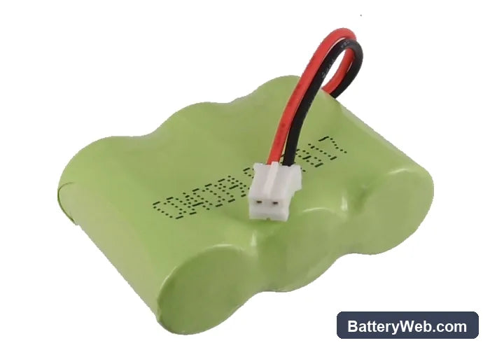 KPN Miami 50 Replacement Battery, 3.6V, 600mAh, Ni-MH 4