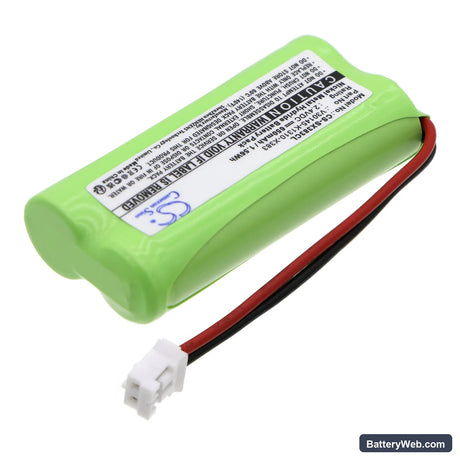GP Replacement Battery, 2.4V, 650mAh, Ni-MH 2
