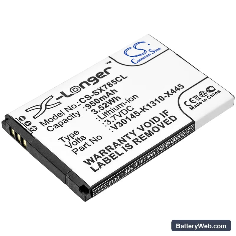 Gigaset SL800H Pro Replacement Battery, 3.7V, 950mAh, Li-ion 1