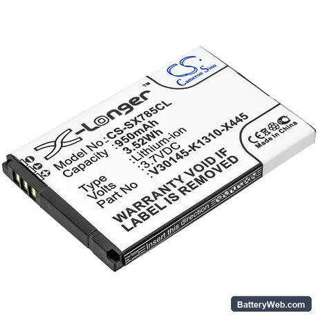 Gigaset SL800H Pro Replacement Battery, 3.7V, 950mAh, Li-ion 1
