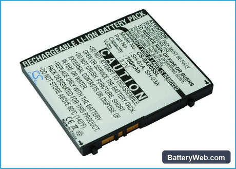 Sharp SH905i Replacement Battery, 3.7V, 700mAh, Li-ion 2