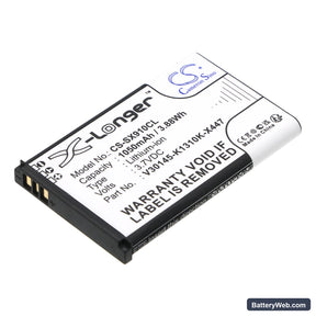 Siemens Gigaset SL910 Replacement Battery, 3.7V, 1050mAh, Li-ion 1
