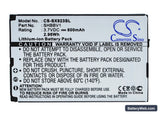 Sharp 923SH Replacement Battery, 3.7V, 800mAh, Li-ion 1