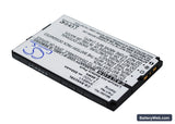 Sharp 923SH Replacement Battery, 3.7V, 800mAh, Li-ion 3