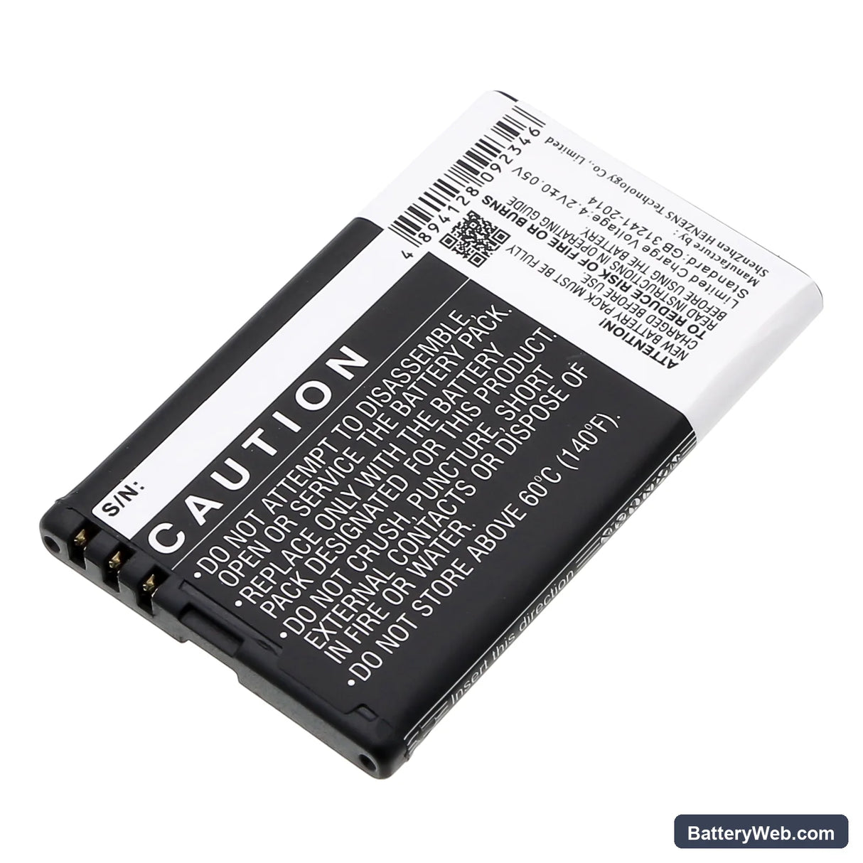Telekom Speedphone 701 Replacement Battery, 3.7V, 1300mAh, Li-ion 3