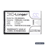 Telekom Speedphone 701 Replacement Battery, 3.7V, 1300mAh, Li-ion 5