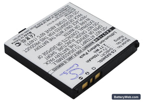 Sharp 940SH Replacement Battery, 3.7V, 750mAh, Li-ion 1