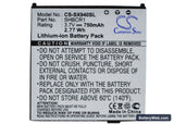 Sharp 940SH Replacement Battery, 3.7V, 750mAh, Li-ion 5