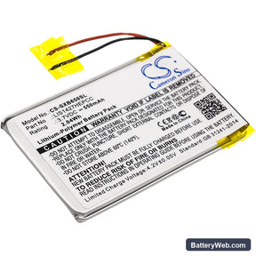Sony MDR-DS6500 Replacement Battery, 3.7V, 550mAh, Li-Polymer 1