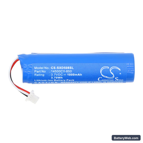 Sennheiser 508494 Replacement Battery, 3.7V, 1000mAh, Li-ion 3
