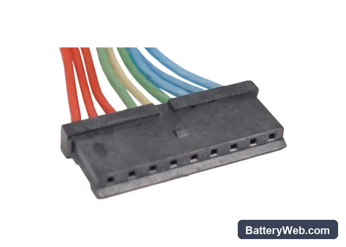Samsung Series 5 ChromeBook Replacement Battery, 7.4V, 8200mAh, Li-Polymer 6