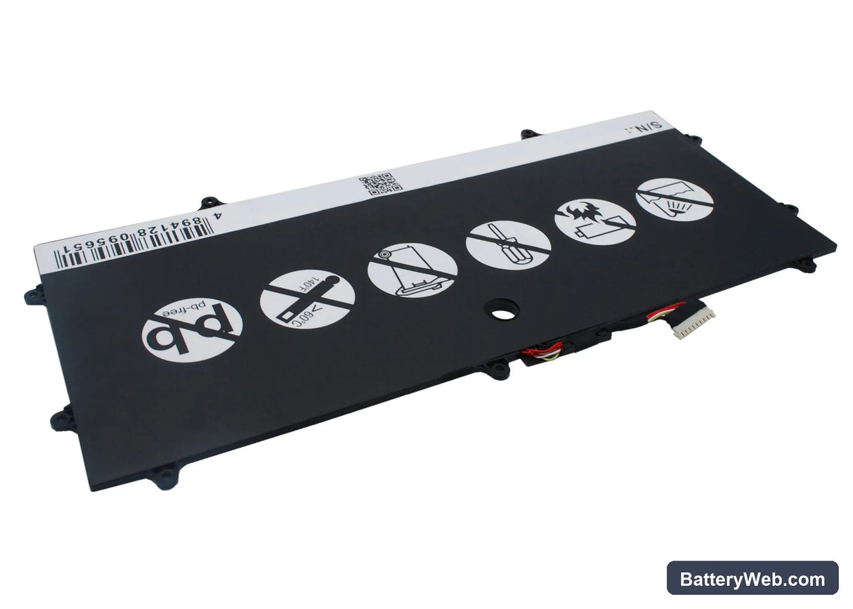 Samsung Chromebook 2 13.3" Replacement Battery, 7.6V, 4700mAh, Li-Polymer 4