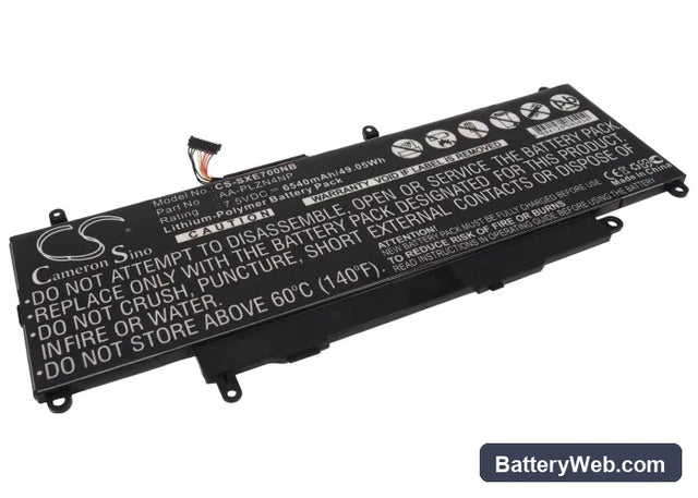 Samsung Ativ Pro Replacement Battery, 7.5V, 6540mAh, Li-Polymer 1