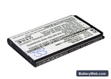 Sirius XM Lynx Replacement Battery, 3.7V, 1050mAh, Li-ion 1