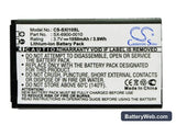 Sirius XM Lynx Replacement Battery, 3.7V, 1050mAh, Li-ion 5