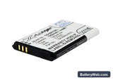 Sirius SXi1 Replacement Battery, 3.7V, 1250mAh, Li-ion 1