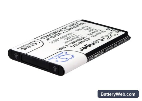 Sirius SXi1 Replacement Battery, 3.7V, 1250mAh, Li-ion 3