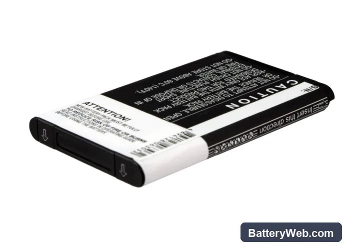 Sirius SXi1 Replacement Battery, 3.7V, 1250mAh, Li-ion 4