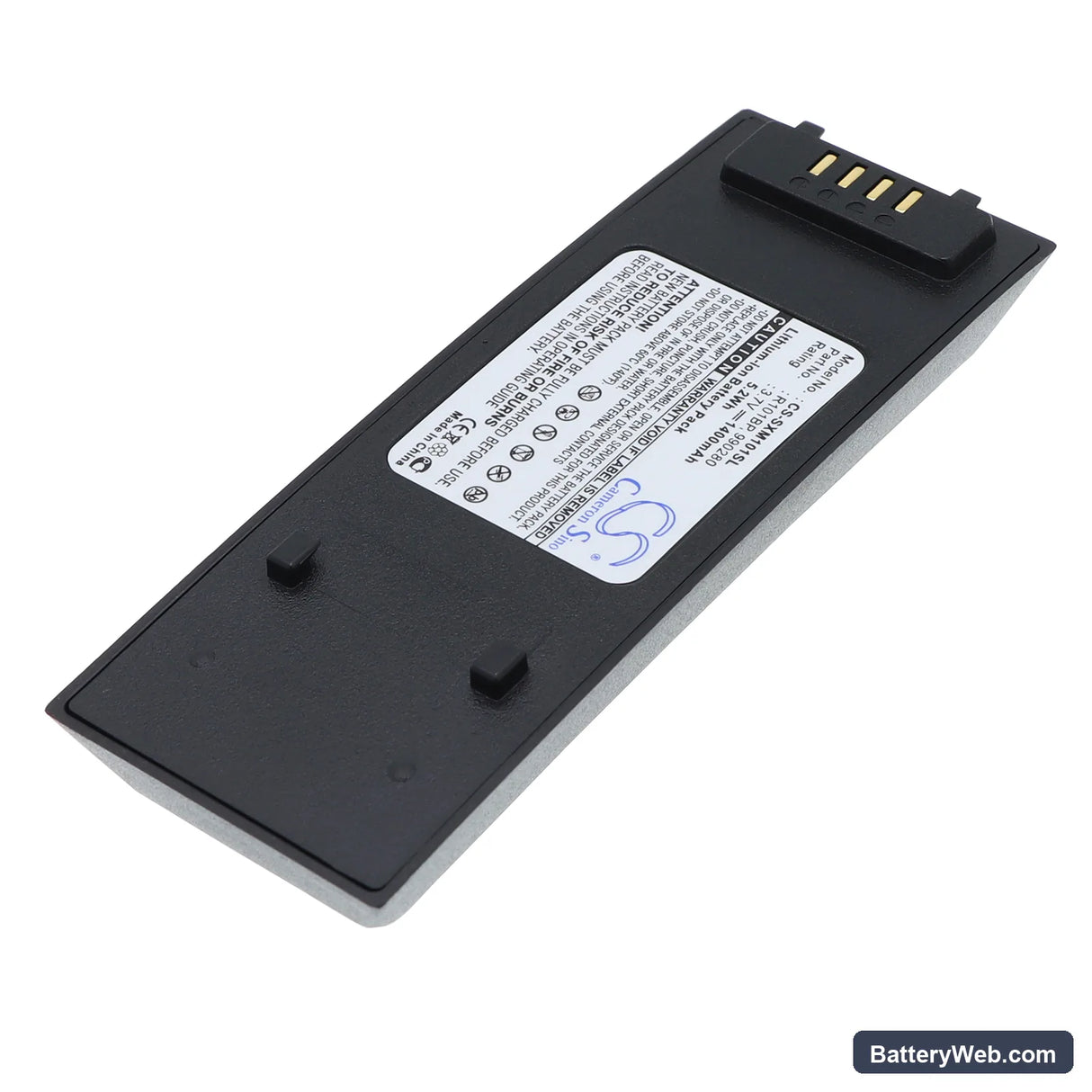 Sirius XM Satellite Sportscaster Replacement Battery, 3.7V, 1400mAh, Li-ion 2