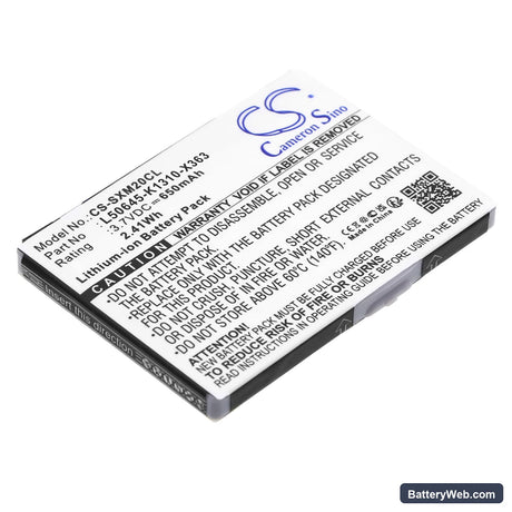Unify OpenStage M3 Replacement Battery, 3.7V, 650mAh, Li-ion 1