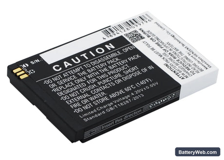 Socketmobile Sonim XP3-S Replacement Battery, 3.7V, 1200mAh, Li-ion 5