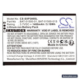Sonim XP3800 Replacement Battery, 3.7V, 1400mAh, Li-ion 3