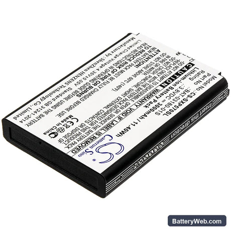 Sonim XP5 Replacement Battery, 3.8V, 3000mAh, Li-ion 2