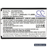 Sonim XP5 Replacement Battery, 3.8V, 3000mAh, Li-ion 3