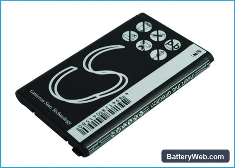 Sanyo SCP-3810 Replacement Battery, 3.7V, 1100mAh, Li-ion 3