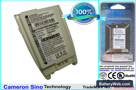 Sprint VM4500 Replacement Battery, 3.7V, 1000mAh, Li-ion 1