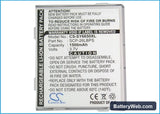 Sanyo SCP-6650 Replacement Battery, 3.7V, 1500mAh, Li-ion 5