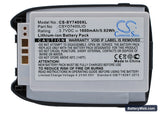 Sanyo SCP-7400 Replacement Battery, 3.7V, 1600mAh, Li-ion 5