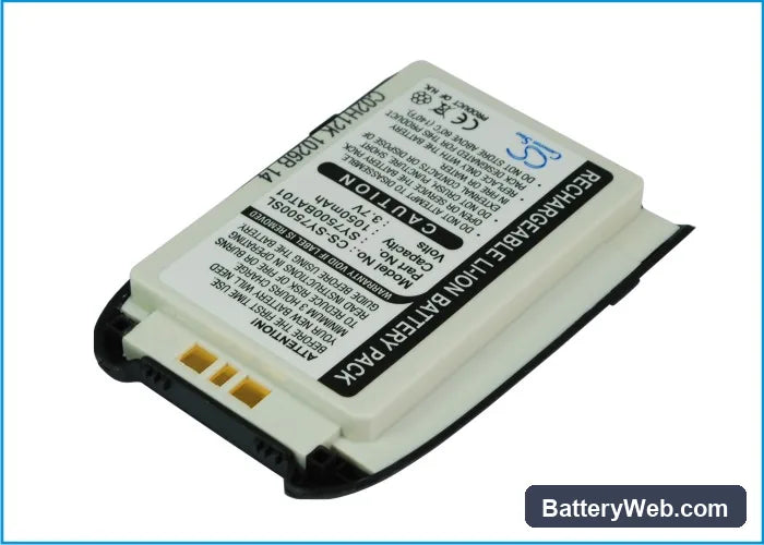 Sanyo 7500 Replacement Battery, 3.7V, 1050mAh, Li-ion 1