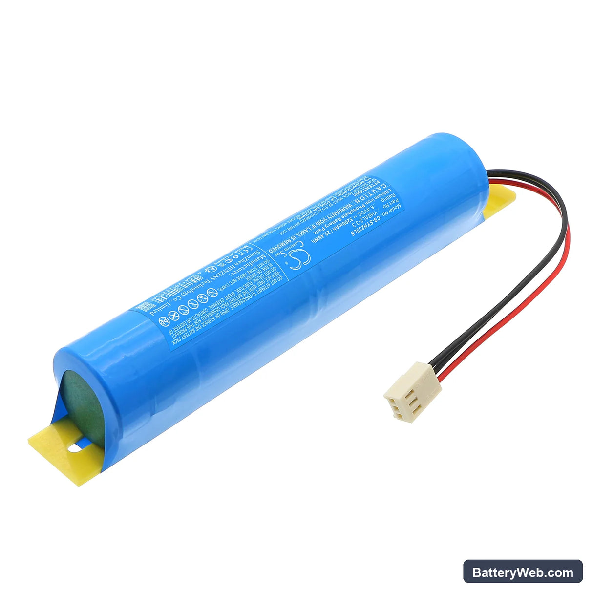 Streamer YHBAL2-3.3 Replacement Battery, 6.4V, 3200mAh, LiFePO4 2